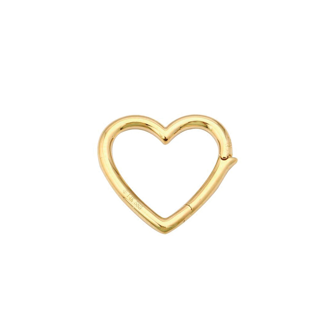 Heart Clasp Charm
