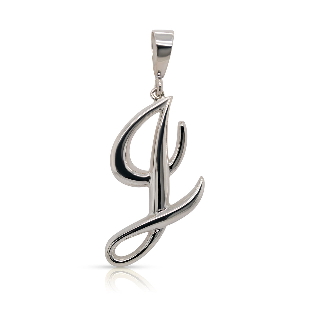925 Sterling Silver Statement Initial Charm and Chocker Necklace