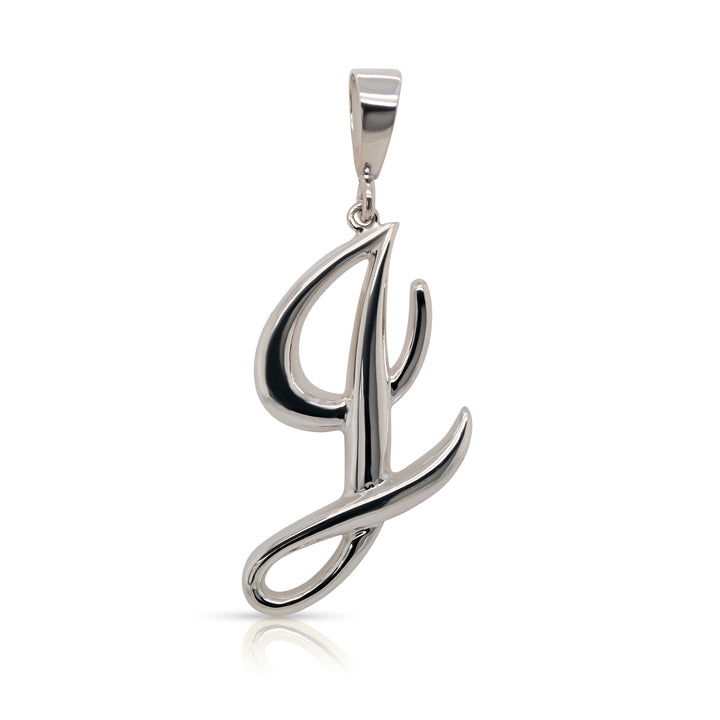 925 Sterling Silver Statement Initial Charm and Chocker Necklace