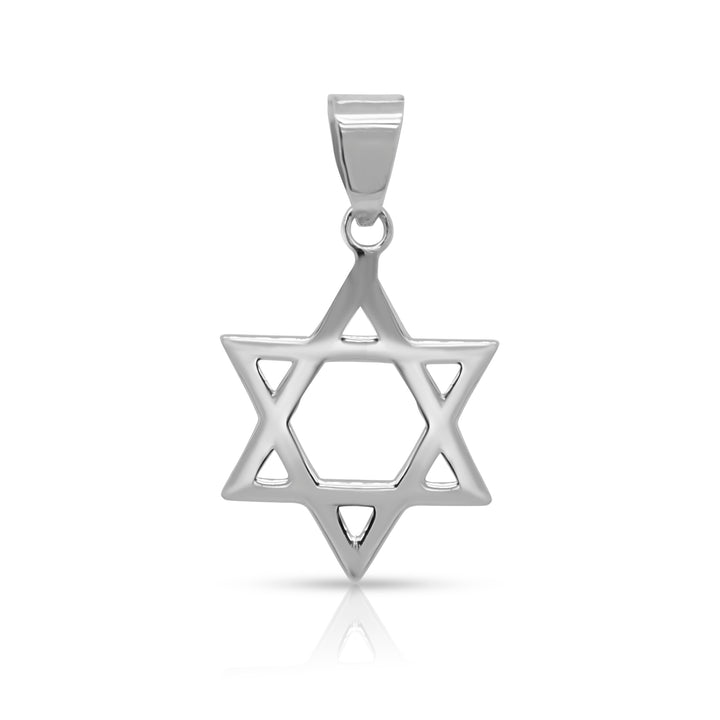 925 Sterling Silver Classic David Star Charm