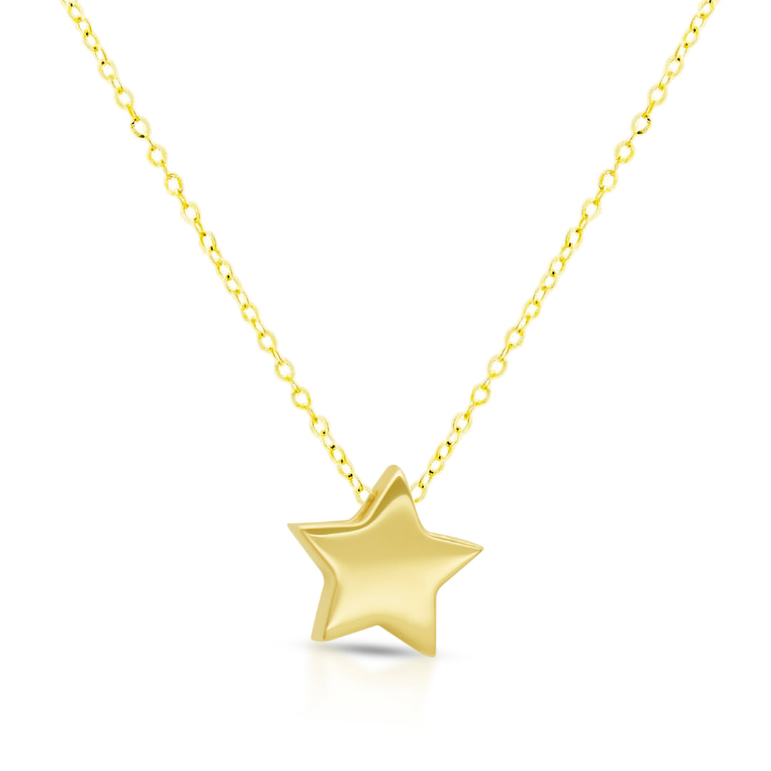 Build Your Necklace: 14K Gold Bold Initial