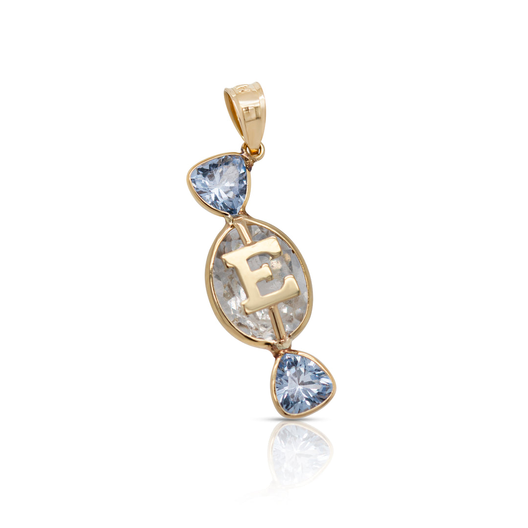 14K Yellow Gold Candy Charm