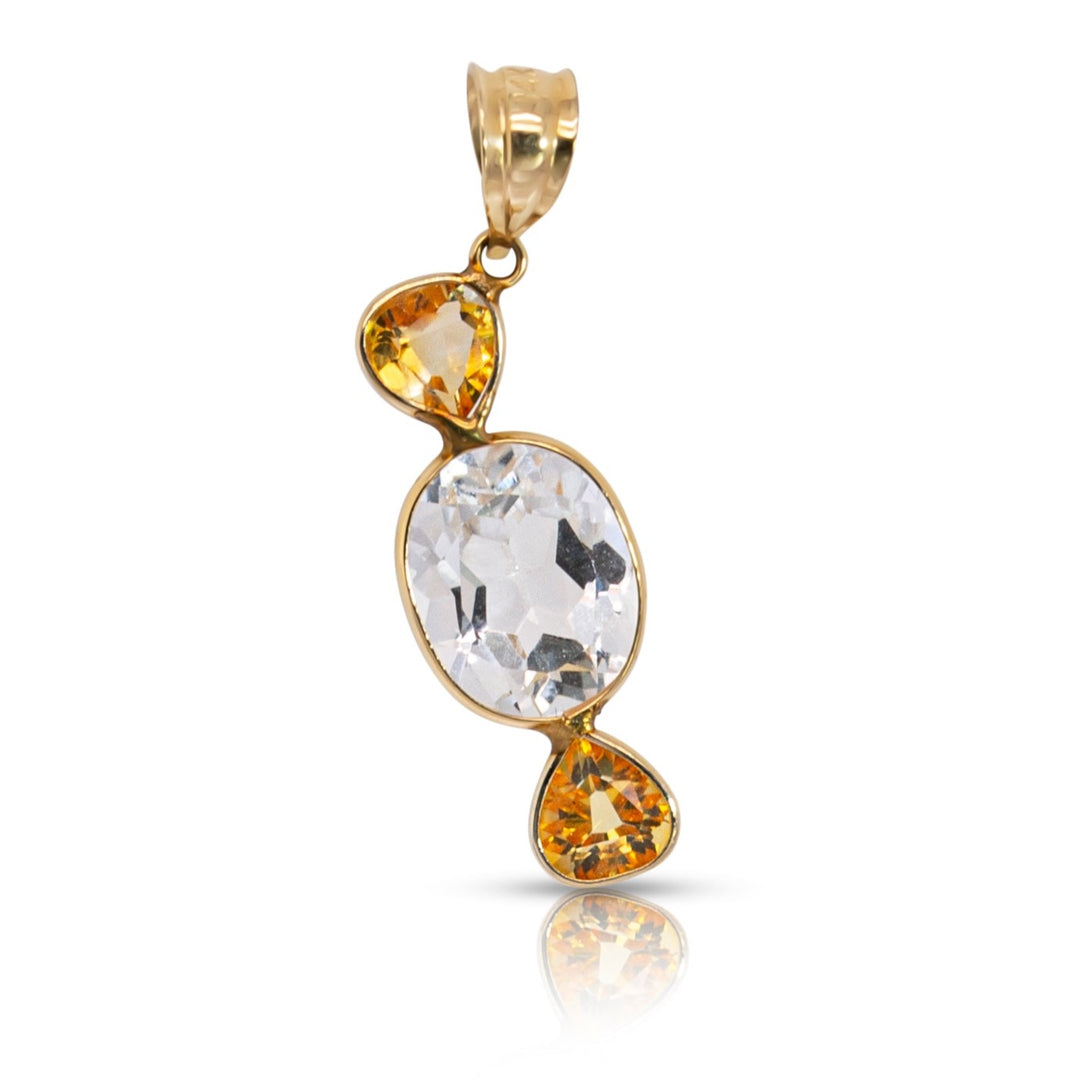 14K Yellow Gold Candy Charm