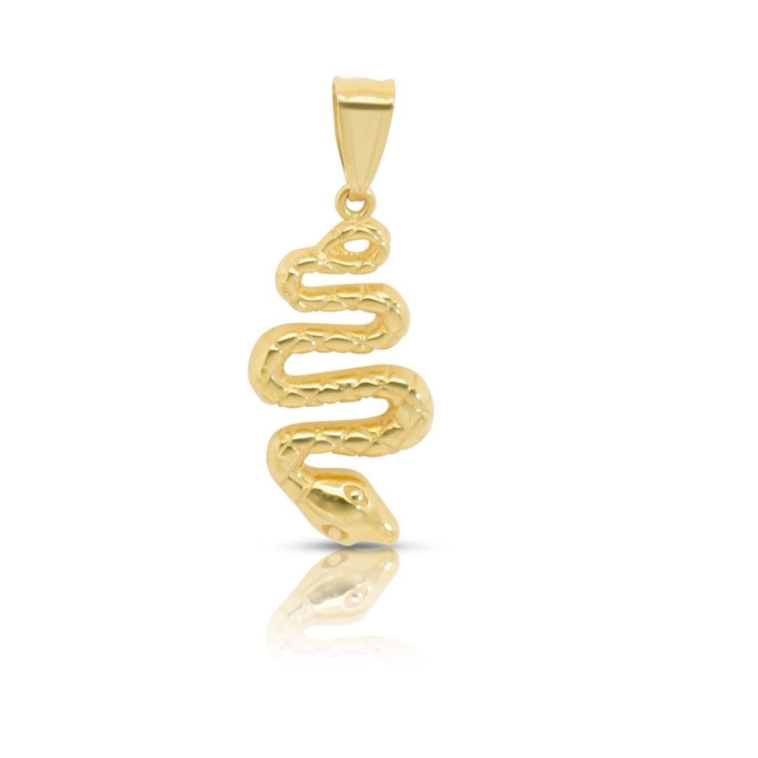 Snake Gold Charm