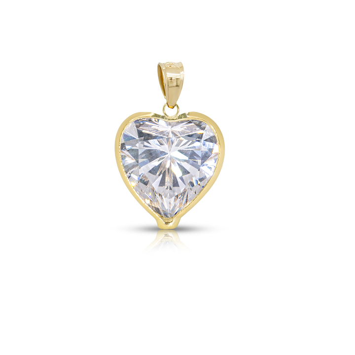 14K Gold Heart Candy Pendant (More Colors and Personalization available)