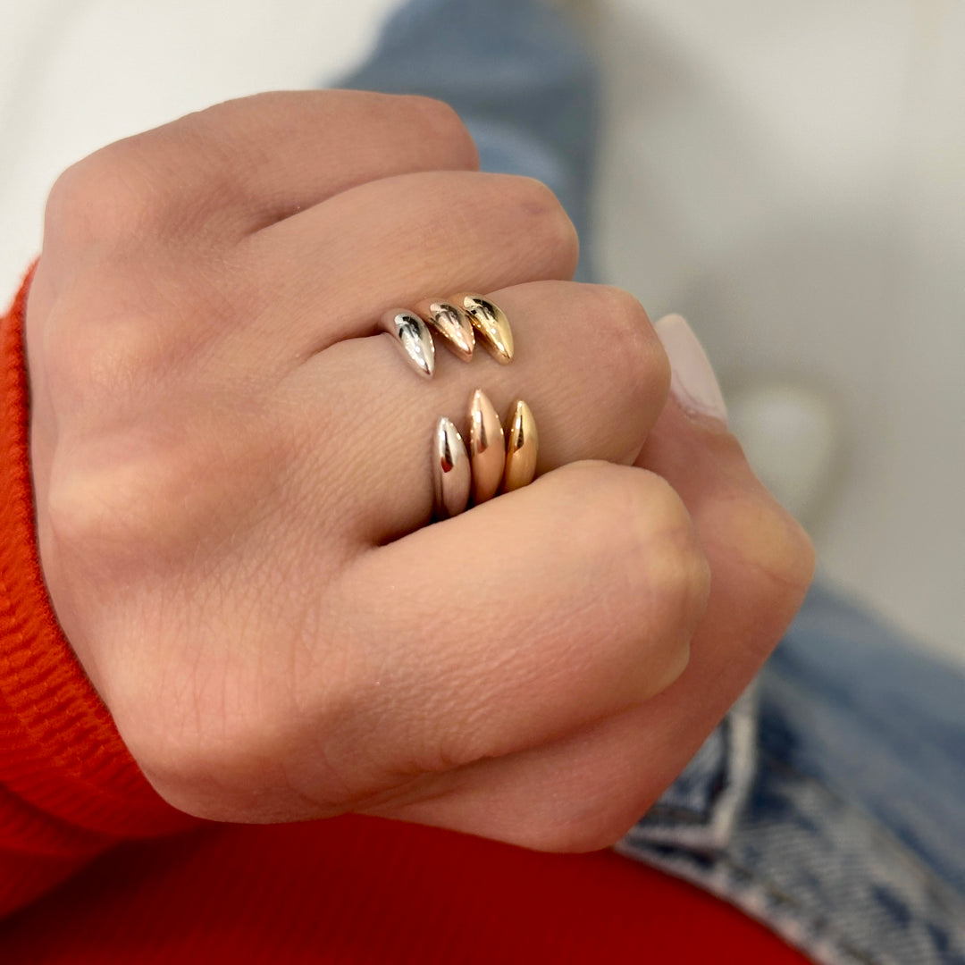 Thin Claw Ring