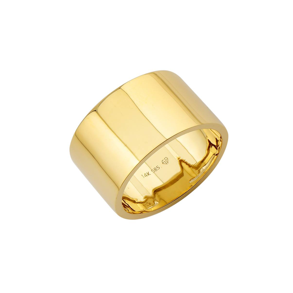 Gold Cigar Ring