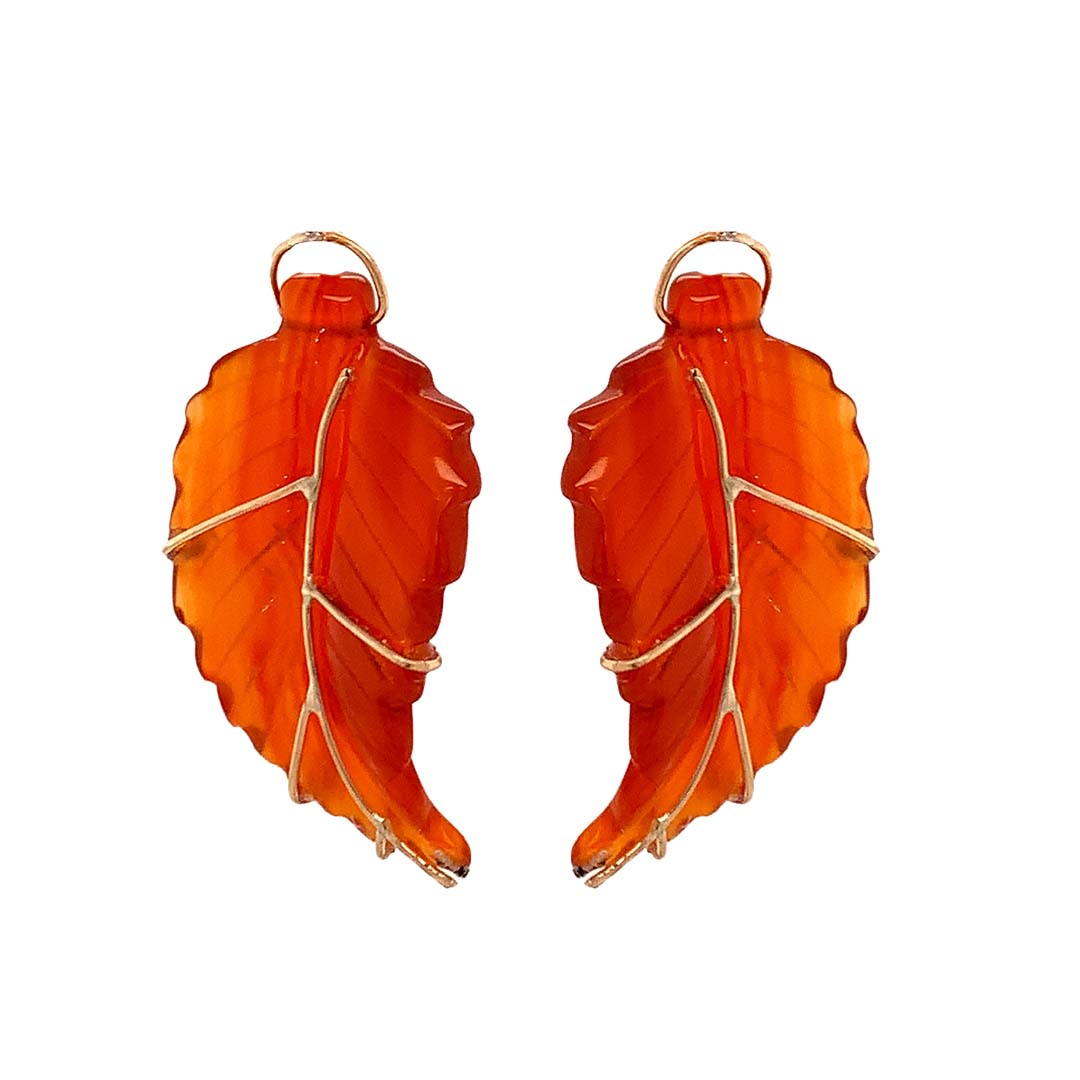 Coraline Leaf Earring Charm