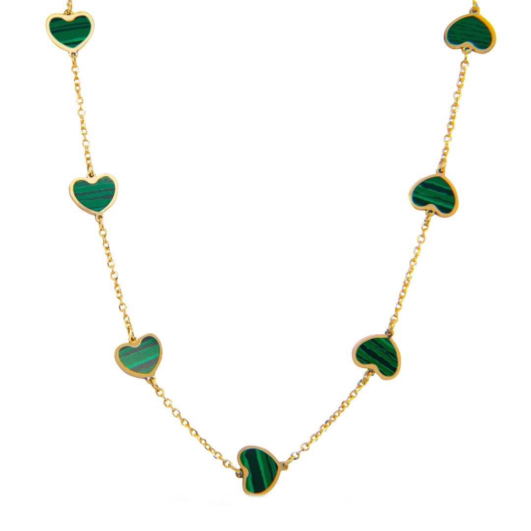 Multiple Hearts Necklace