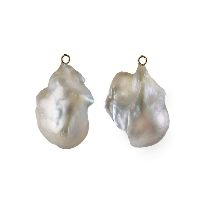 Baroque Pearl Pendant Earrings